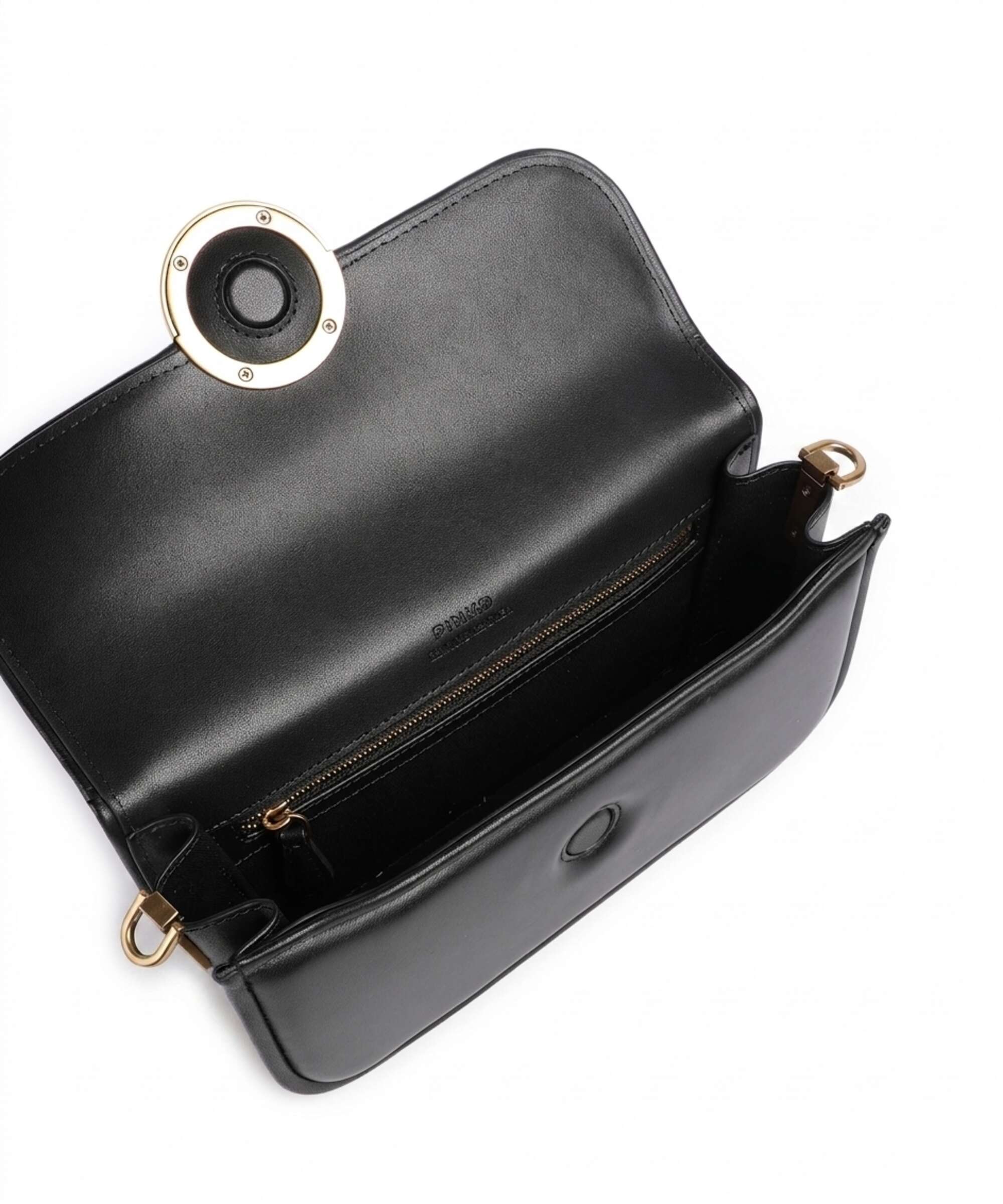 Pinko Love Box Horizontal Shoulder bag nero/antique gold