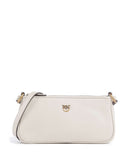 Pinko Half Moon Mini Bandolera bianco seta/antique gold