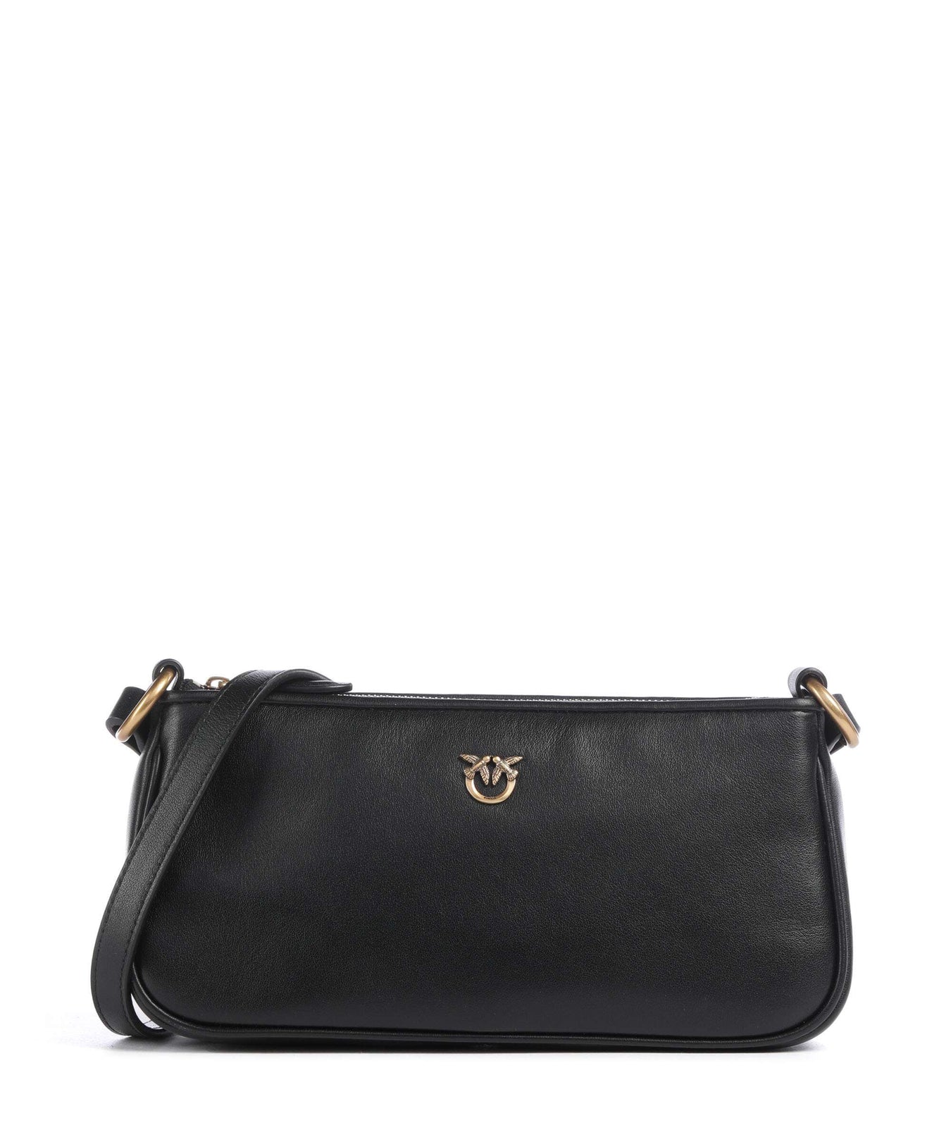 Pinko Half Moon Mini Crossbody bag nero/antique gold
