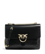 Pinko Love One Soft Big Bolso de hombro nero limousine/matt gold