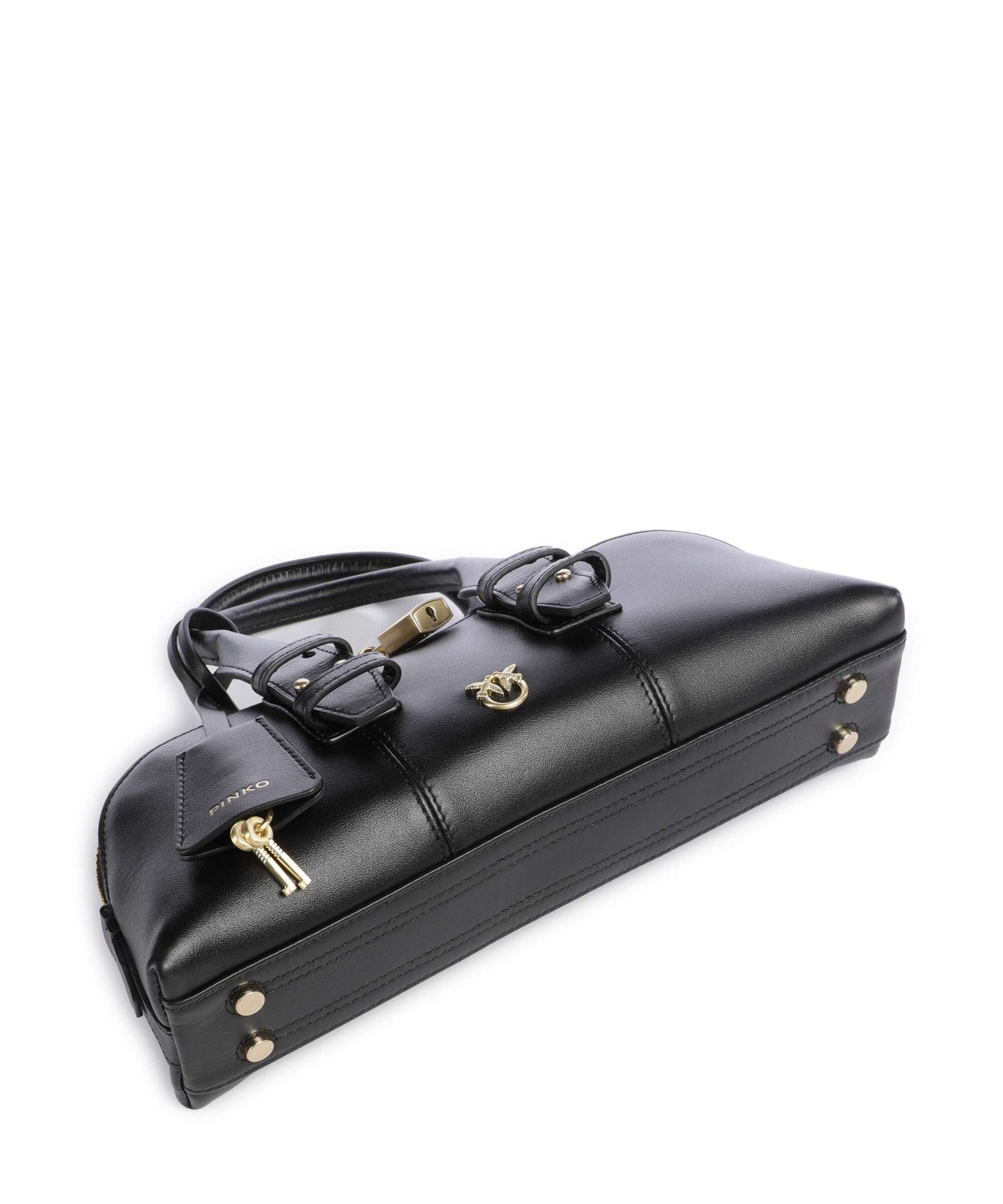 Pinko Bowling Horizontal Handbag nero limousine/matt gold