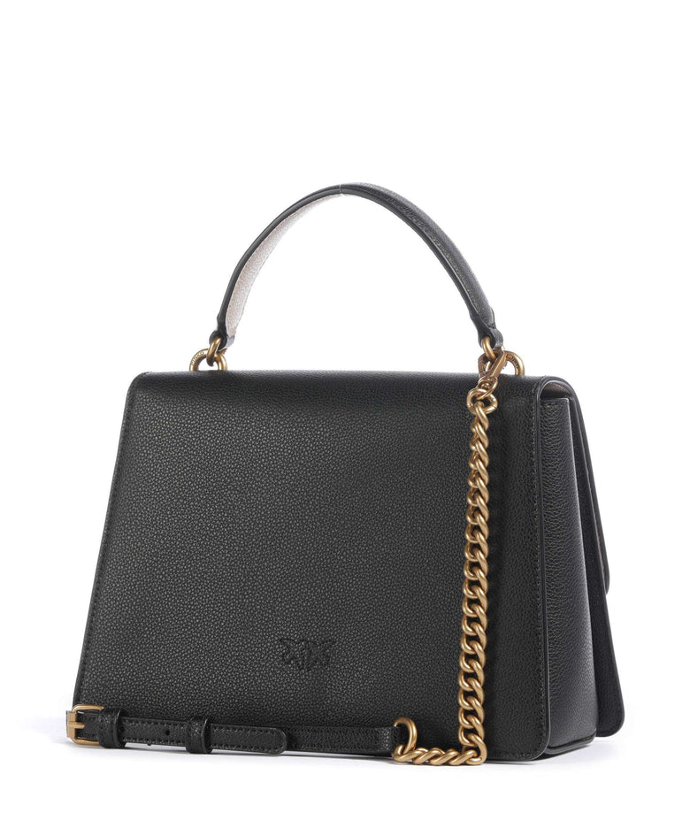 Pinko Love One Classic Handbag nero/beige/antique gold