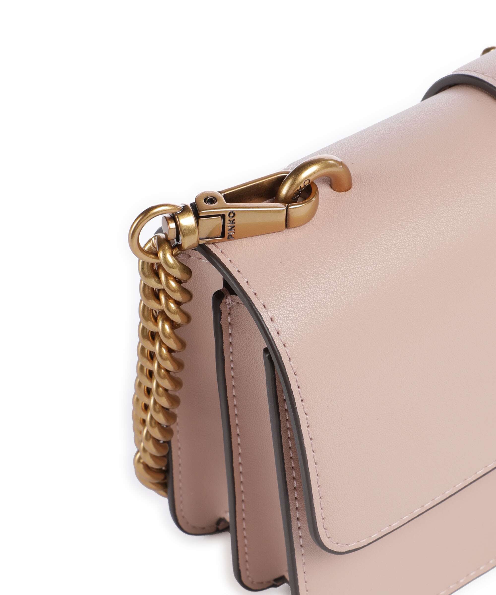 Pinko Love One Mini Crossbody bag cipria/antique gold