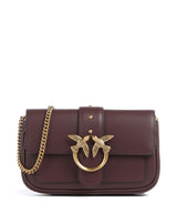 Pinko Love One Pocket Monedero cioccolato amaro/antique gold