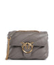 Pinko Love Puff Mini Bolso de hombro grigio asfalto/antique gold