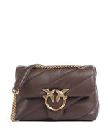 Pinko Love Puff Mini Bolso de hombro marrone castano/antique gold