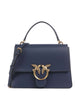 Pinko Love One Classic Handbag blu indaco ombroso/antique gold