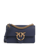 Pinko Love One Mini Bolso de hombro blu indaco ombroso/antique gold