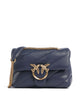 Pinko Love Puff Mini Bolso de hombro blu indaco ombroso/antique gold