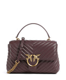 Pinko Love Lady Puff Classic Bolso de mano cioccolato amaro/antique gold