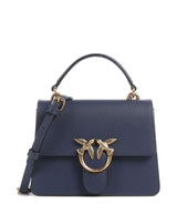 Pinko Love One Mini Bandolera blu indaco ombroso/antique gold