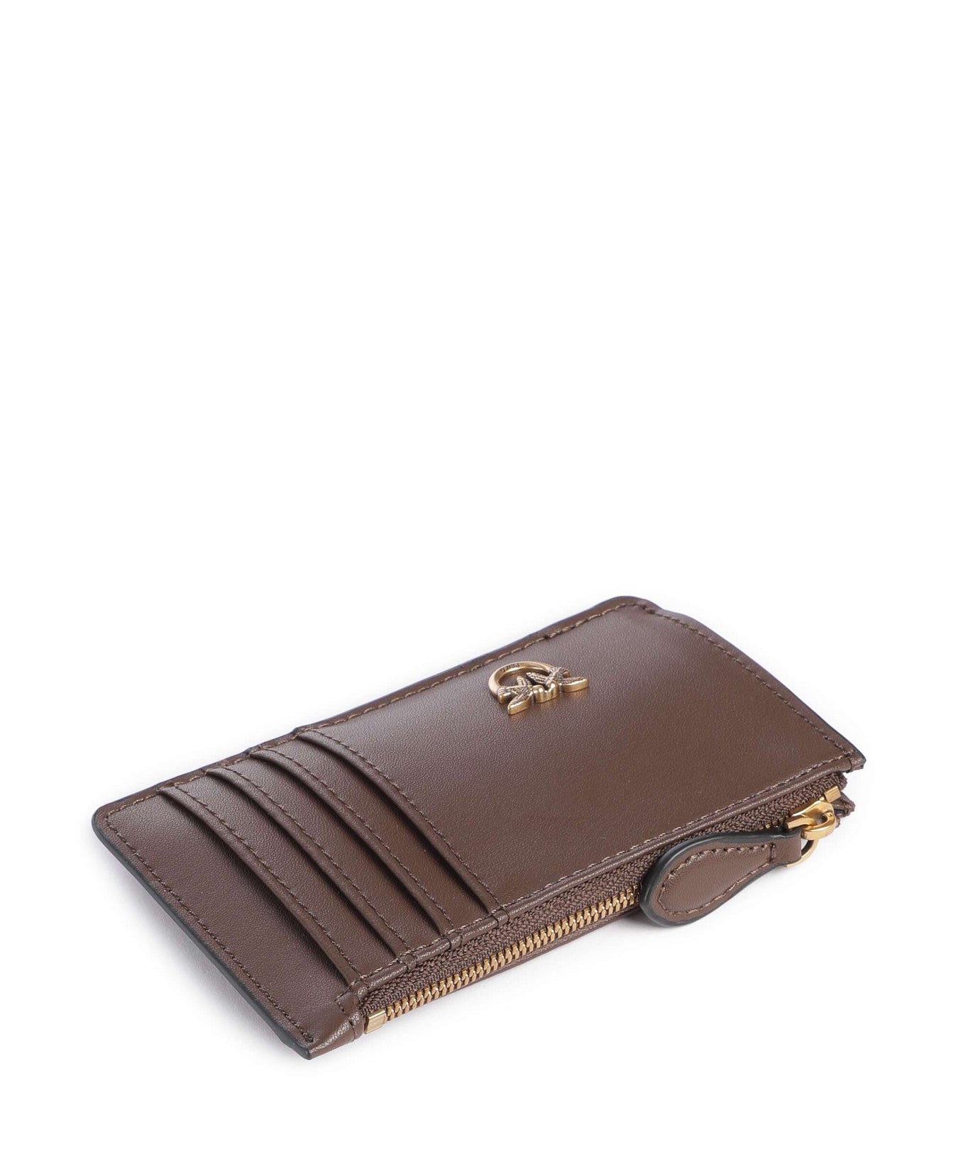 Pinko Airone Credit card holder marrone castano/antique gold