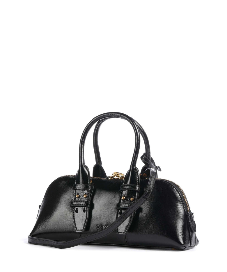 Pinko Bowling Baguette Handbag nero/antique gold