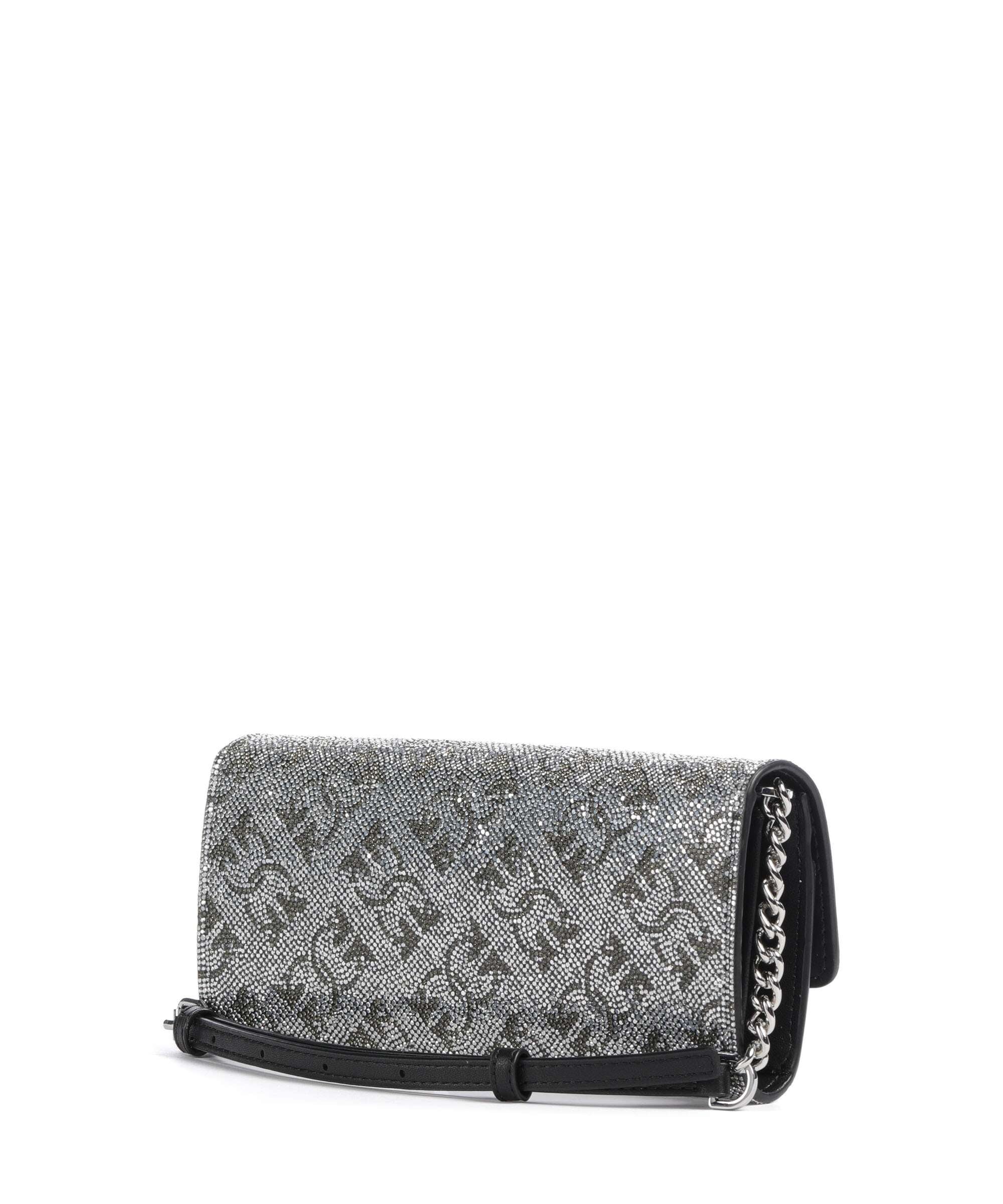Pinko Love Birds Tiny Crossbody bag argento/nickel lucido