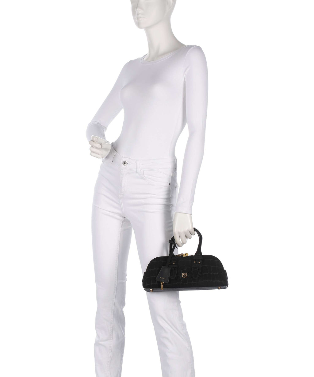 Pinko Bowling Horizontal Handbag nero/antique gold