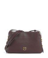 Pinko Triplet Mini Bandolera rosso mogano/antique gold