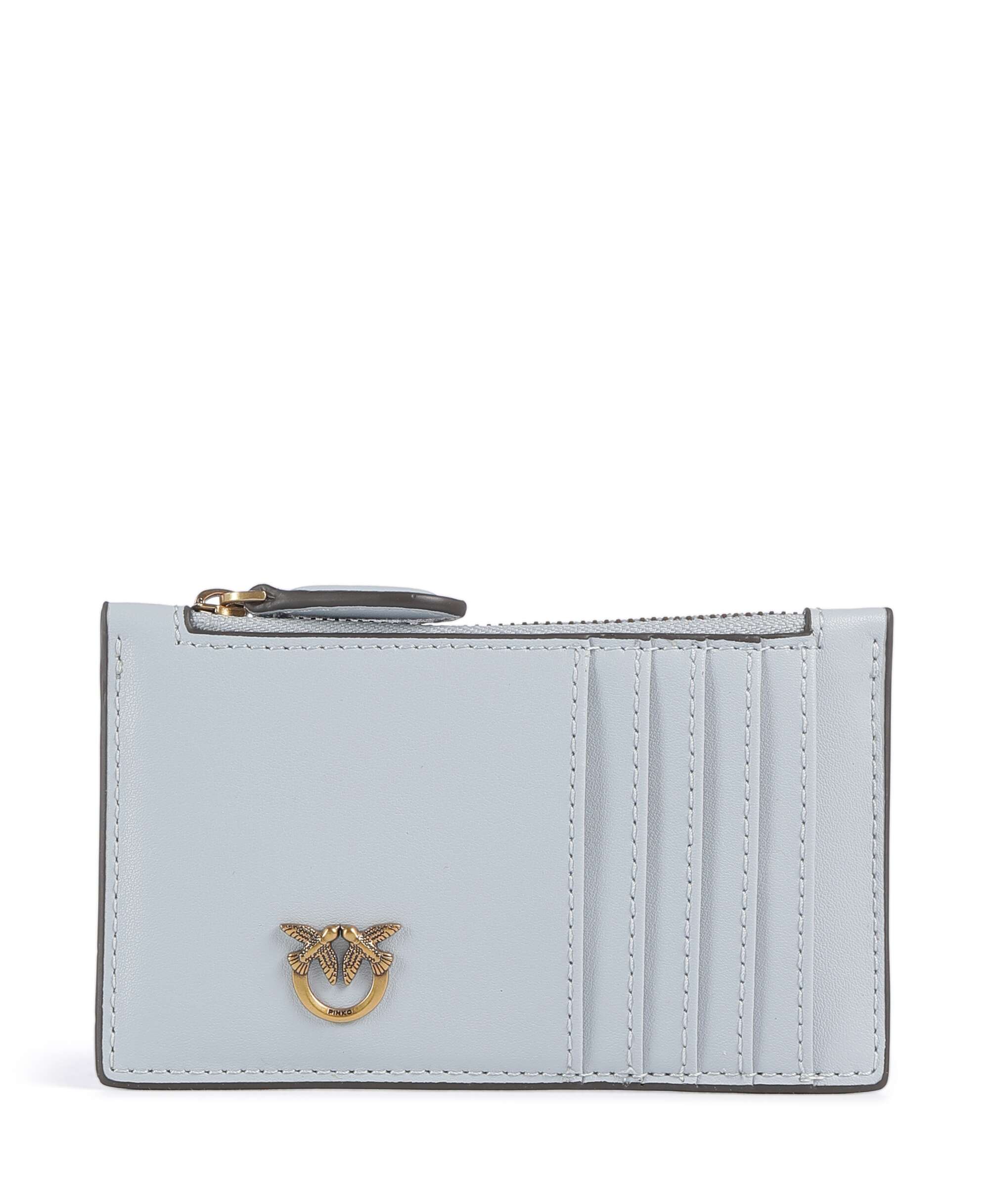 Pinko Airone Credit card holder azzurro celeste/antique gold