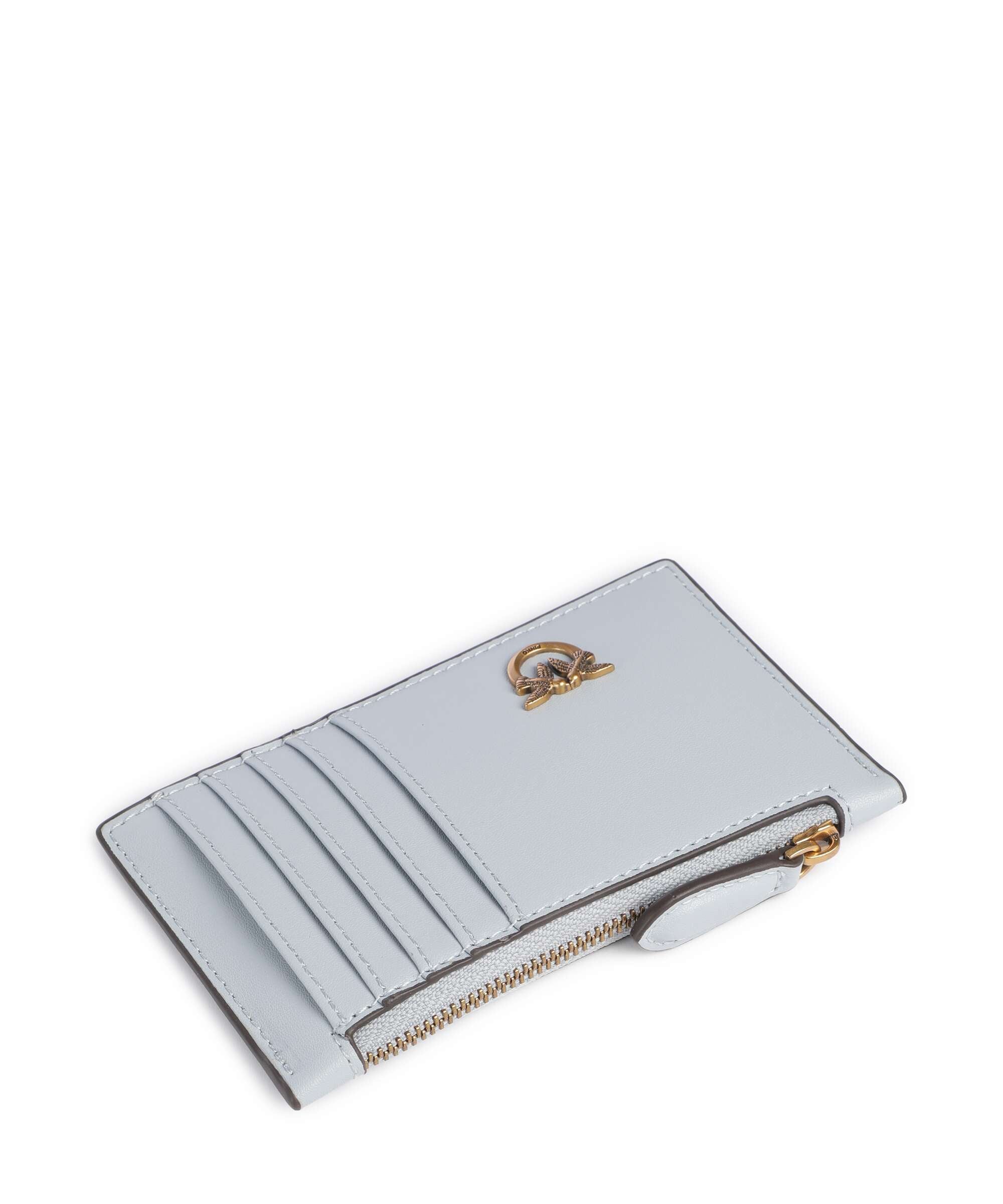 Pinko Airone Credit card holder azzurro celeste/antique gold