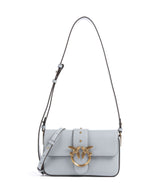 Pinko Love One Mini Slouchy Bolso de hombro azzurro celeste/antique gold