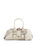 Pinko Bowling Horizontal Handbag bianco seta/antique gold
