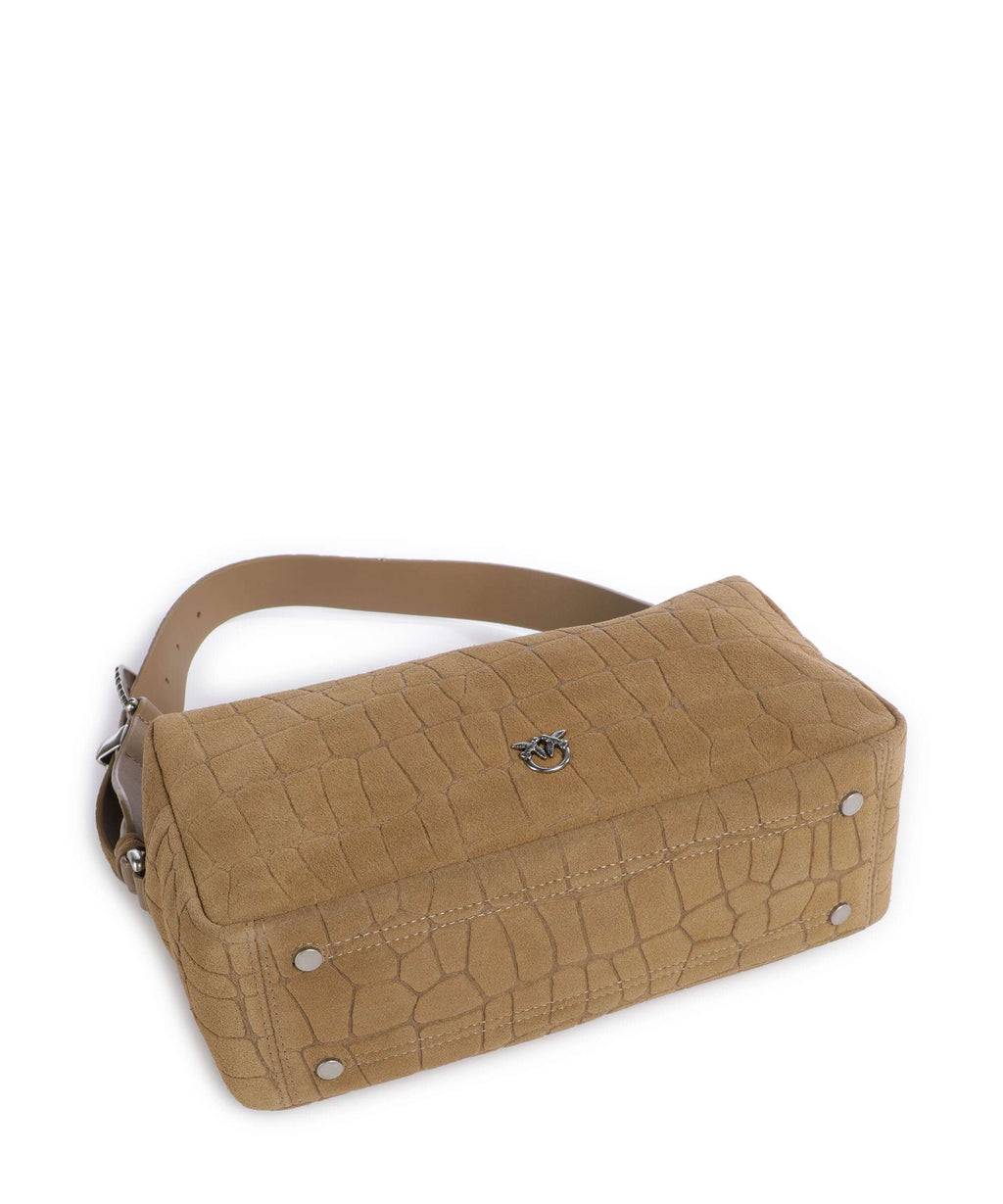 Pinko Shoulder bag verde canguro/old silver