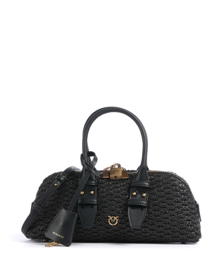 Pinko Bowling Horizontal Handbag nero/antique gold