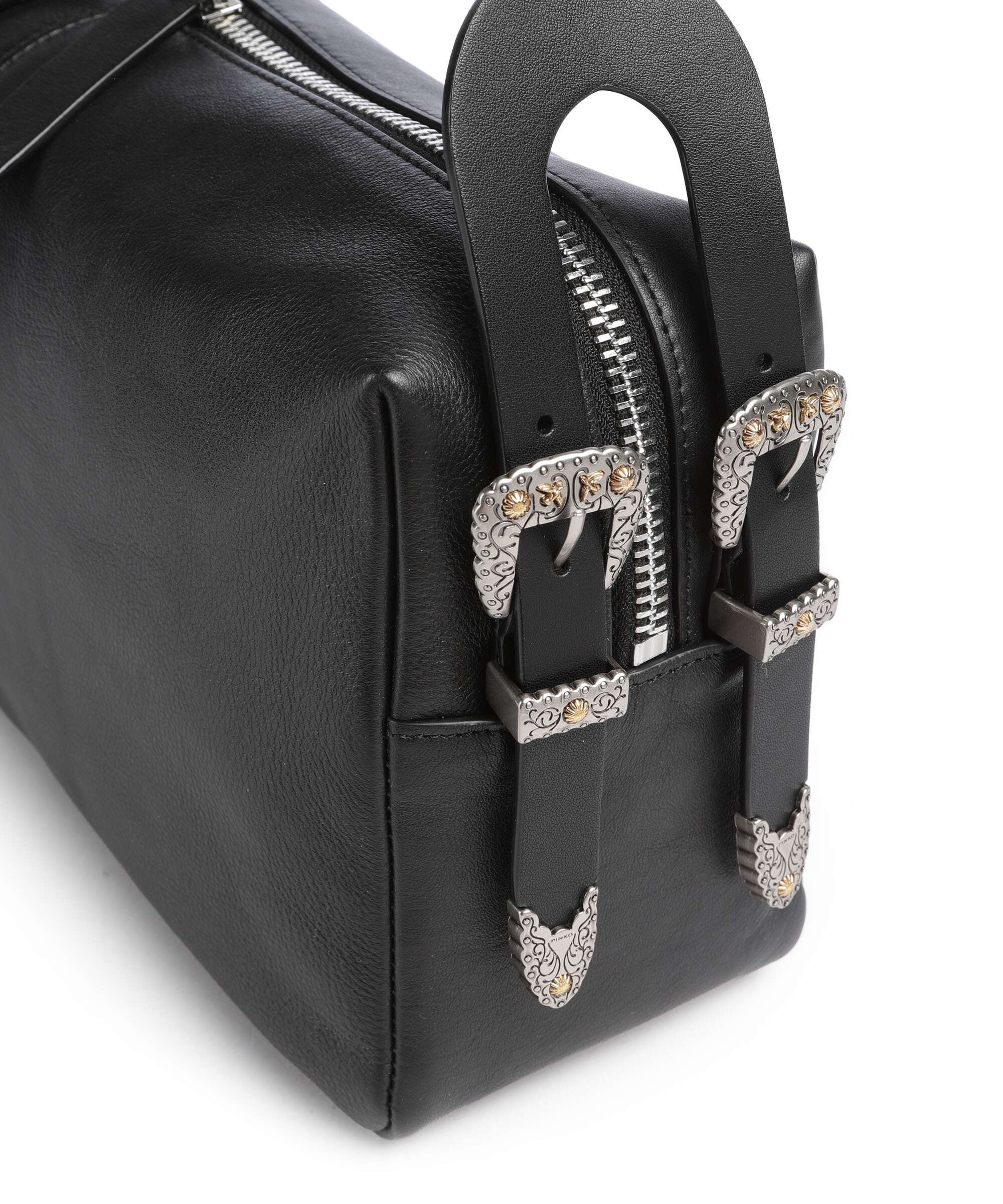 Pinko 24 Classic Shoulder bag nero/old silver