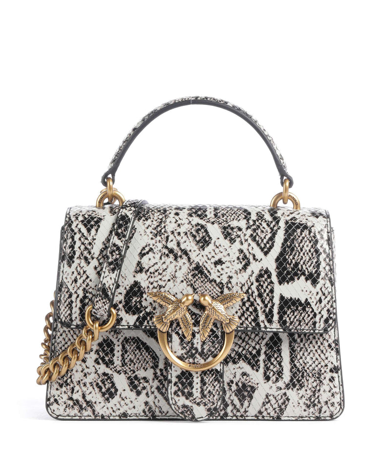 Pinko Love One Mini Crossbody bag roccia/nero/antique gold