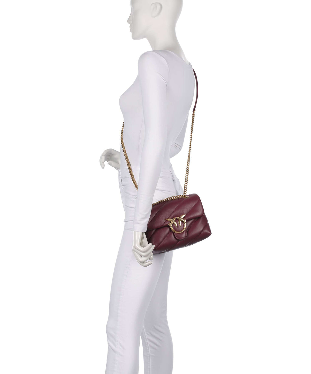 Pinko Love Puff Mini Shoulder bag ribes intenso/antique gold