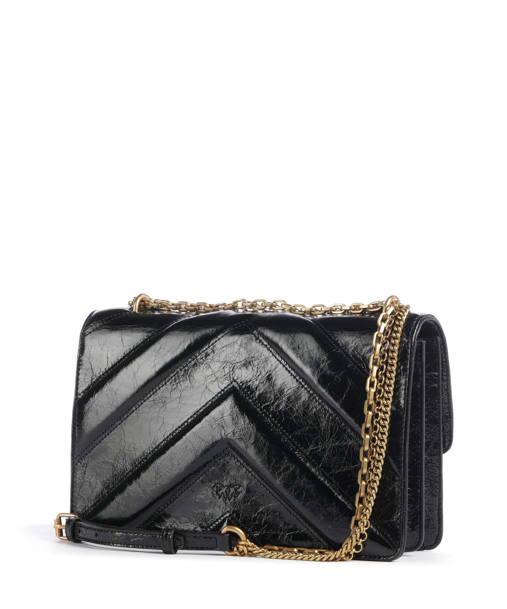 Pinko Love One Classic Shoulder bag nero/antique gold