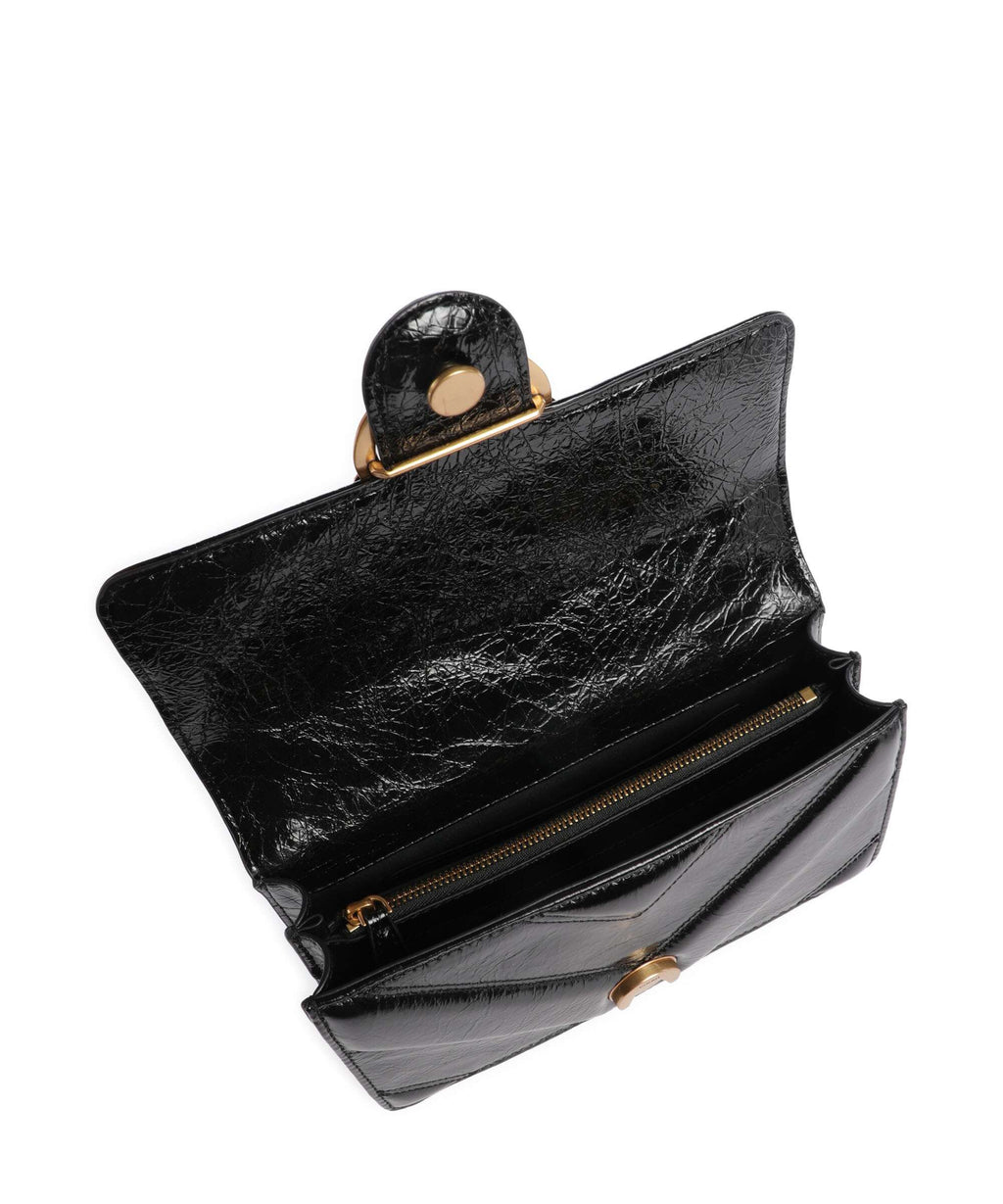 Pinko Love One Mini Shoulder bag nero/antique gold