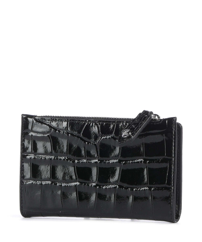 Vivienne Westwood Embossed Croc Slim Credit card holder black