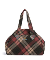 Vivienne Westwood Archive Harris Tweed Check Large Bolsa shopping light check