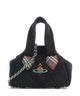 Vivienne Westwood Archive Harris Tweed Check Mini Bandolera dark check
