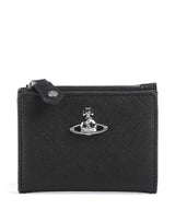 Vivienne Westwood Saffiano Plain Slim Tarjetero black