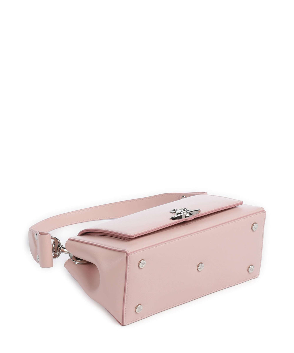 Vivienne Westwood Hazel Smooth Medium Shoulder bag pastel pink