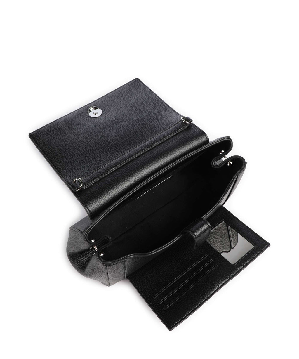 Vivienne Westwood Hazel Grain Medium Shoulder bag black