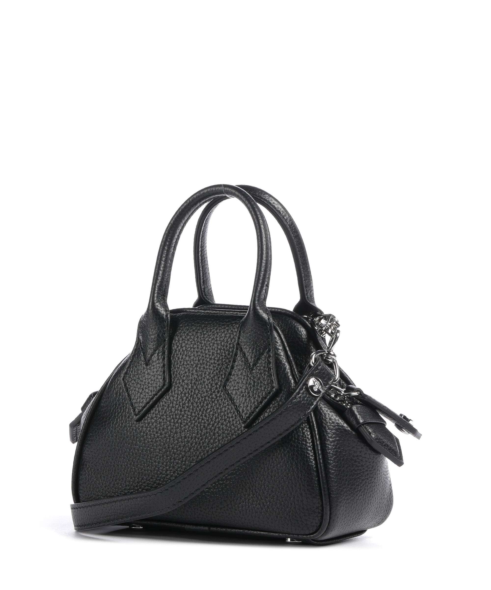 Vivienne Westwood Yasmine Grain Mini Crossbody bag black