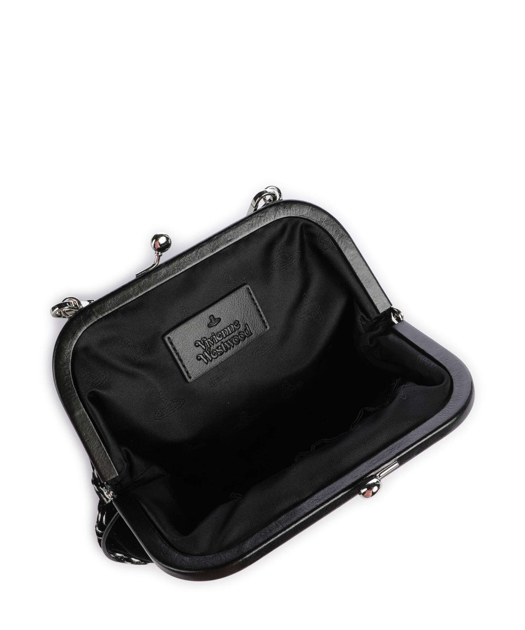 Vivienne Westwood Vivienne Velvet Check Shoulder bag black/multicolor