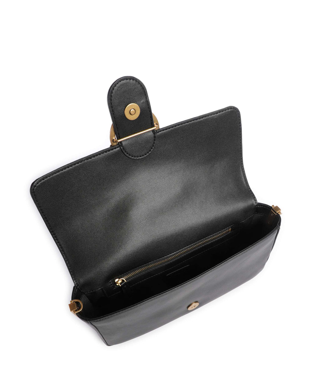 Pinko Love One Classic Slouchy Crossbody bag nero/antique gold