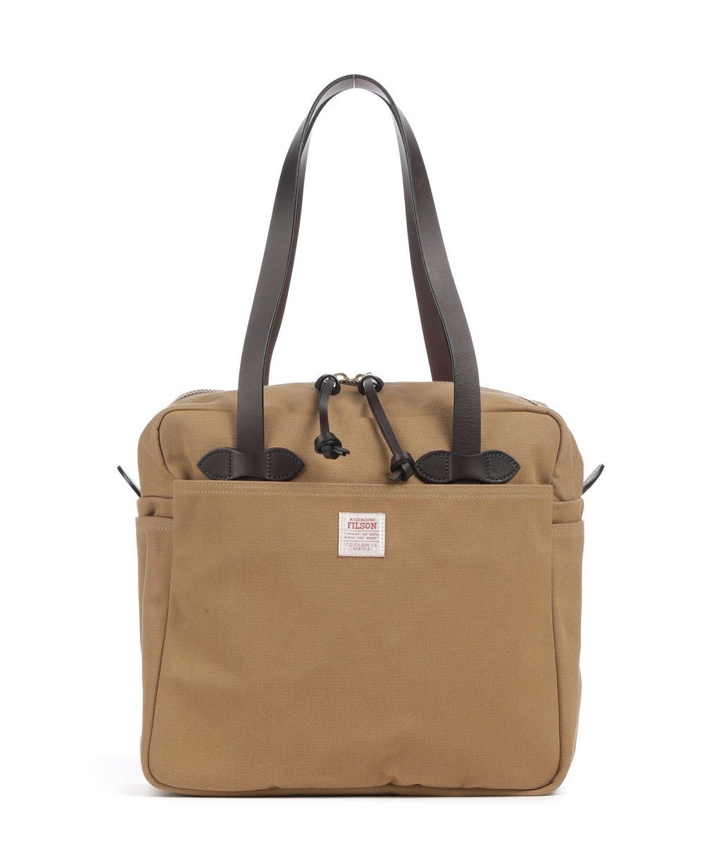 Filson Luggage Twill Tote bag tan