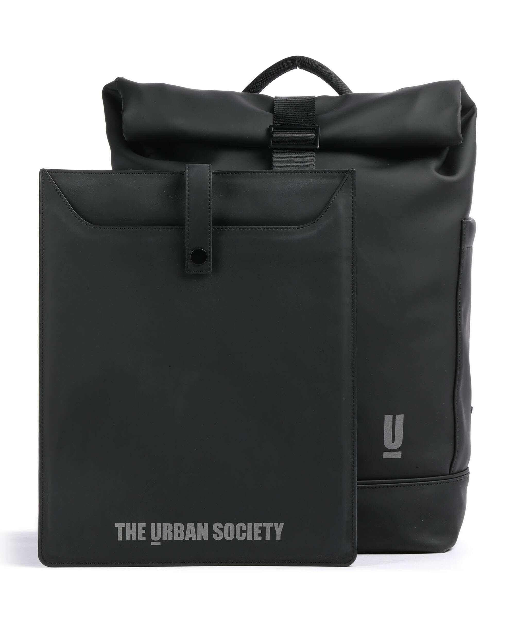 The Urban Society Rolltop backpack black