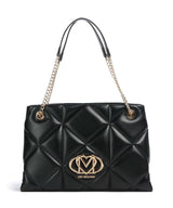 Love Moschino Embossed Q Bolsa shopping black