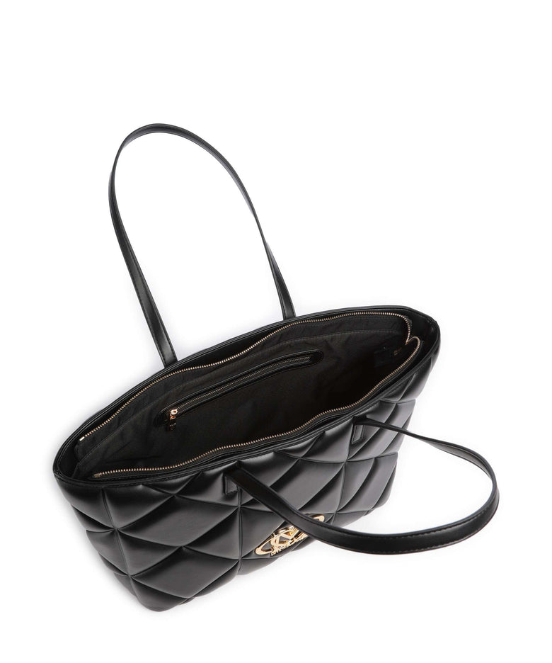 Love Moschino Embossed Q Tote bag black