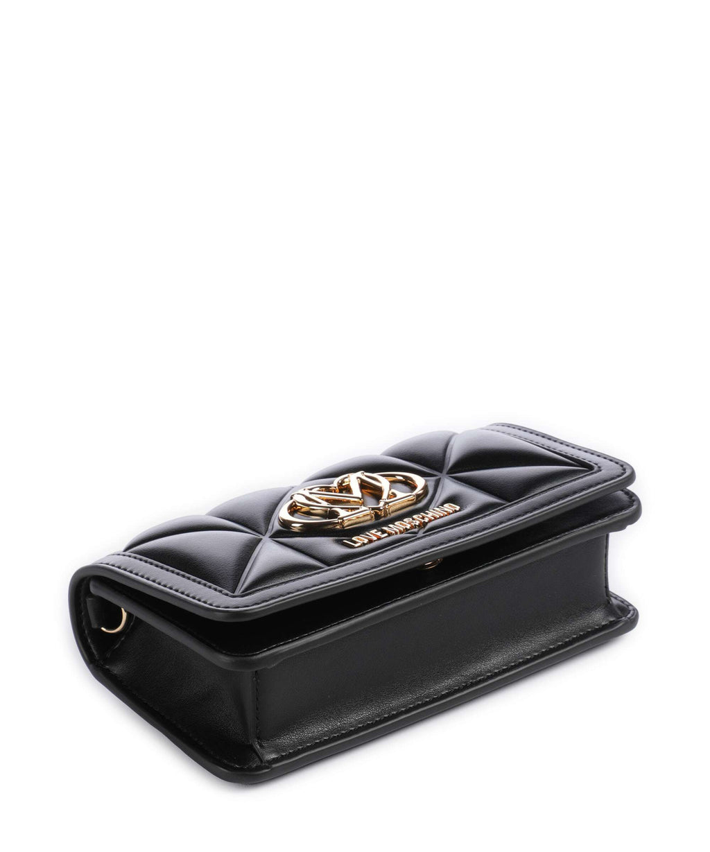 Love Moschino Embossed Q Wallet black