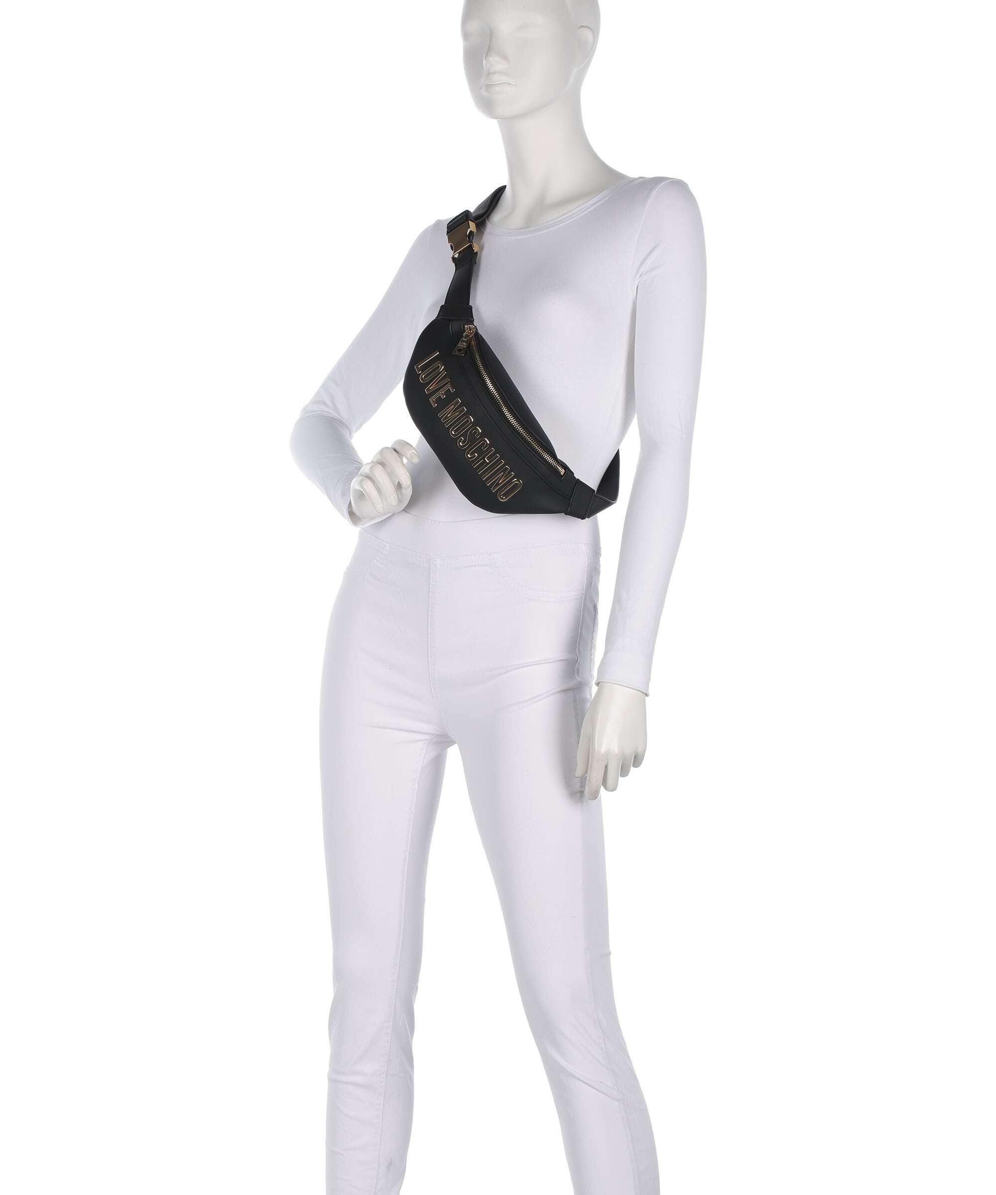 Love Moschino Bold Love Belt bag black
