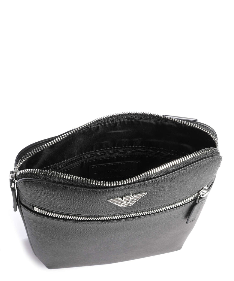 Emporio Armani Business Regenerated Crossbody bag black