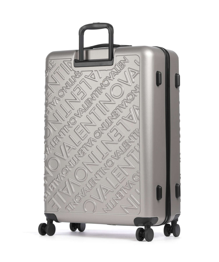 Valentino Bags Mars Spinner (4 wheels) silver