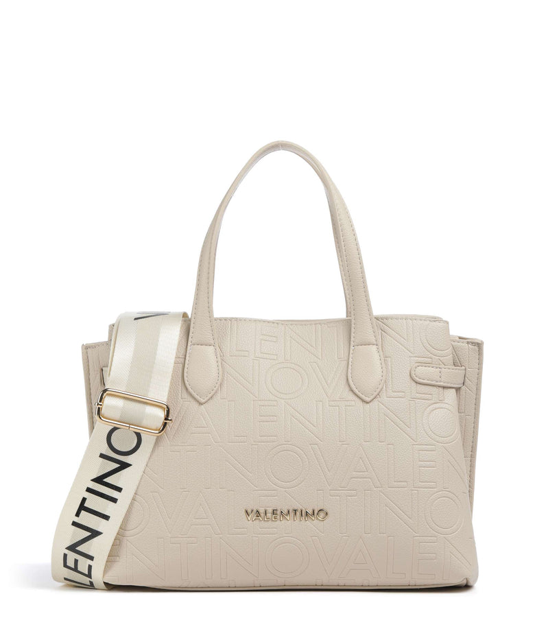 Valentino Bags Pansy Handbag ecru