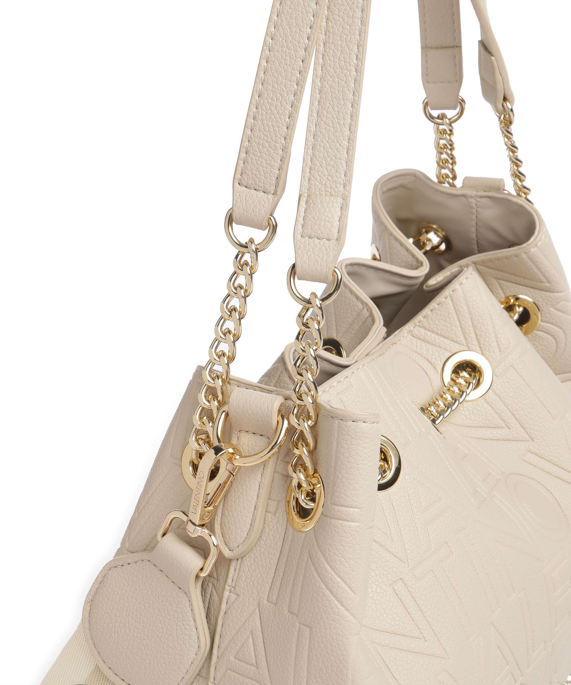 Valentino Bags Pansy Bucket bag ecru